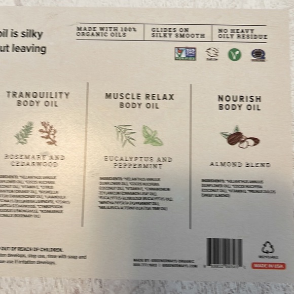 Organic massage oils/4fl.oz (120ml) - Picture 4 of 7